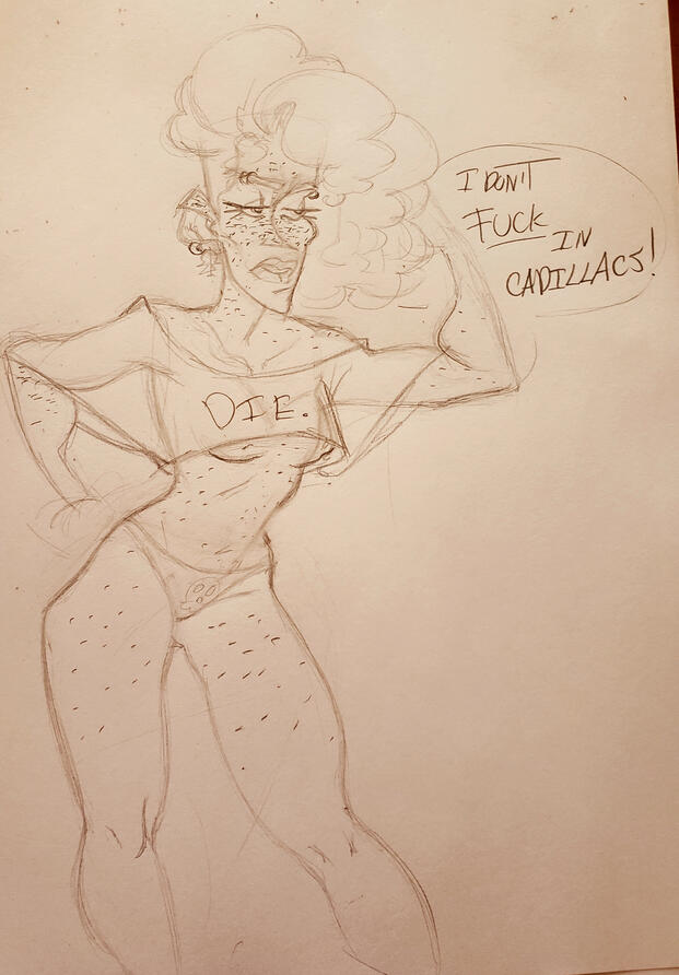 Gris doesn't fuck in Cadillacs