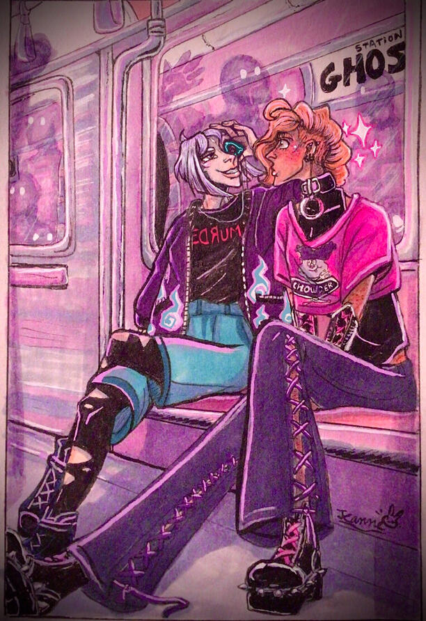 Ghost Train By Mewblue