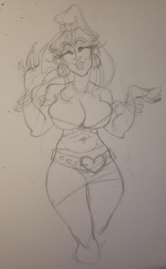 Mei in her bimbo glory (warm up)